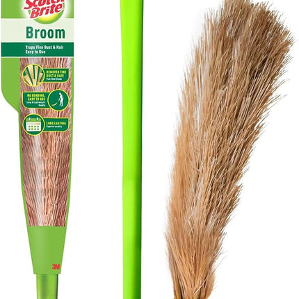 Scotch-Brite No-Dust Fiber Broom