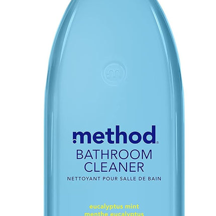 Method Bathroom Cleaner, Removes Mold + Mildew Stains, Eucalyptus Mint, 28 Fl Oz